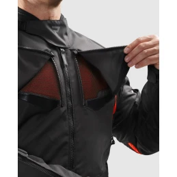 Куртка текстильная REBELHORN HIKER 4 BLACK DARK GREY RED