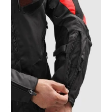 Куртка текстильная REBELHORN HIKER 4 BLACK DARK GREY RED