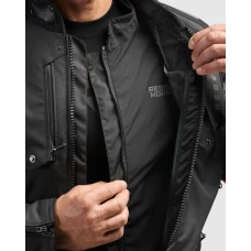 Куртка текстильная REBELHORN HIKER 4 BLACK DARK GREY RED