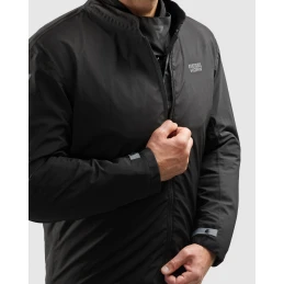 Куртка текстильная REBELHORN HIKER 4 BLACK DARK GREY RED