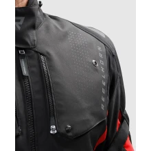 Куртка текстильная REBELHORN HIKER 4 BLACK DARK GREY RED