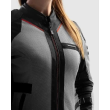 Куртка текстильная женская REBELHORN SCANDAL 3 BLACK GREY RED