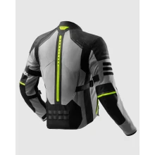 Куртка текстильная REBELHORN SCANDAL 3 BLACK GREY FLUO YELLOW
