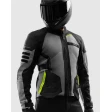 Куртка текстильная REBELHORN SCANDAL 3 BLACK GREY FLUO YELLOW