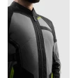 Куртка текстильная REBELHORN SCANDAL 3 BLACK GREY FLUO YELLOW