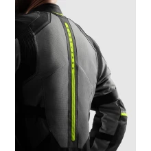 Куртка текстильная REBELHORN SCANDAL 3 BLACK GREY FLUO YELLOW