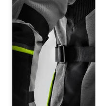 Куртка текстильная REBELHORN SCANDAL 3 BLACK GREY FLUO YELLOW