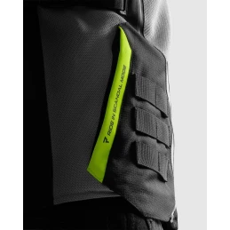 Куртка текстильная REBELHORN SCANDAL 3 BLACK GREY FLUO YELLOW