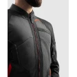 Куртка текстильная REBELHORN SCANDAL 3 DARK GREY BLACK RED