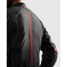 Куртка текстильная REBELHORN SCANDAL 3 DARK GREY BLACK RED