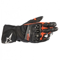 Перчатки ALPINESTARS GP PLUS R V2 BLACK/FLUO RED