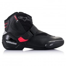 Ботинки ALPINESTARS LADY STELLA SMX-1 R V2 VENTED BLACK/DIVA PINK