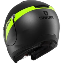 Шлем SHARK CITYCRUISER KARONN Mat Anthracite Yellow Black