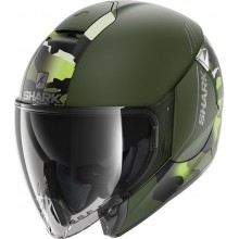 Шлем SHARK CITYCRUISER GENOM Mat Green Green Black