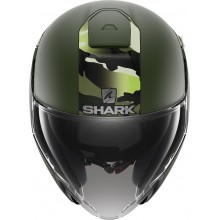Шлем SHARK CITYCRUISER GENOM Mat Green Green Black