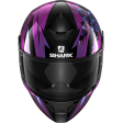 Шлем SHARK D-SKWAL 2 ATRAXX Black Violet Glitter