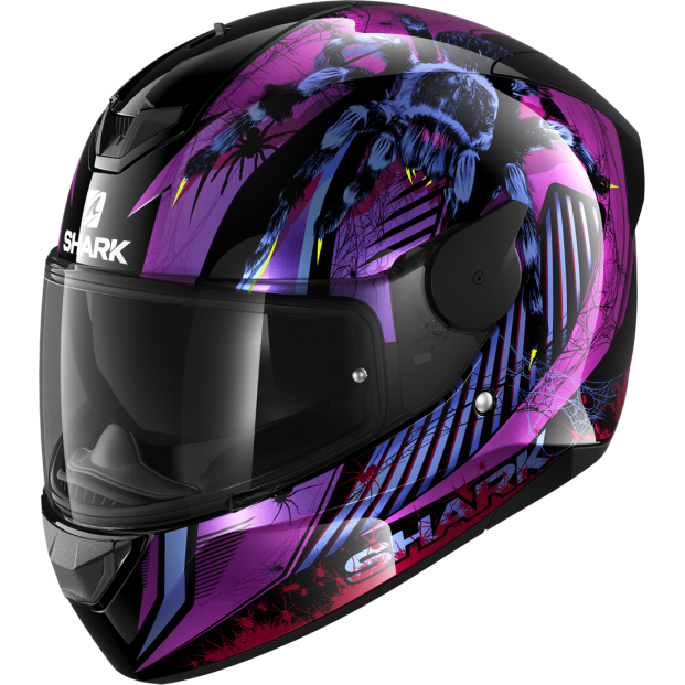 Шлем SHARK D-SKWAL 2 ATRAXX Black Violet Glitter