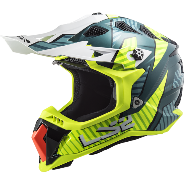 Шлем LS2 MX700 SUBVERTER EVO ASTRO COBALT H-V YELLOW