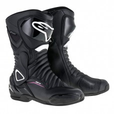 Ботинки Alpinestars Stella SMX-6 V2 Drystar Black White Fuchsia