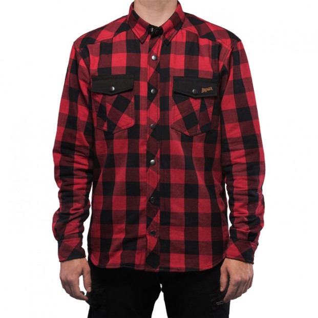 Рубашка Broger Alaska Red Black