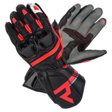 Перчатки REBELHORN St Long Black Grey Flo Red