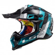 Шлем LS2 MX470 Subverter Max Black Turquoise