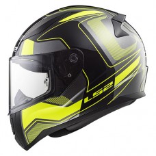 Шлем LS2 FF353 Rapid Carrera Black H-V Yellow