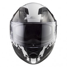 Шлем LS2 FF320 Stream Evo Hype Black White Titanium