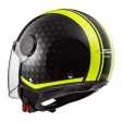Шлем LS2 OF558 Sphere Crush Black H-V Yellow