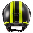 Шлем LS2 OF558 Sphere Crush Black H-V Yellow
