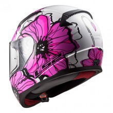 Шлем LS2 FF353 Rapid Poppies Pink