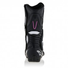 Ботинки Alpinestars Stella SMX-6 V2 Drystar Black White Fuchsia