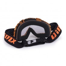 Очки кросс-эндуро IMX MUD graphic orange/black (прозрачная линза)