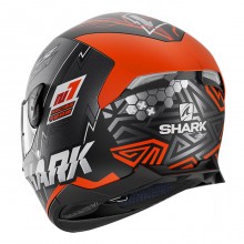 Шлем Shark Skwal 2 Noxxys Matt Black Orange Silver