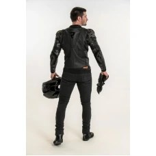 Куртка кожаная REBELHORN Rebel Black