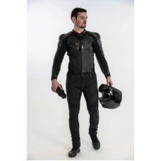 Куртка кожаная REBELHORN Rebel Black
