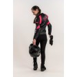 Куртка кожаная женская Rebelhorn Rebel Lady Black/Pink