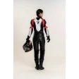 Куртка кожаная женская REBELHORN REBEL LADY BLACK/WHITE/FLO RED