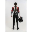 Куртка кожаная женская REBELHORN REBEL LADY BLACK/WHITE/FLO RED
