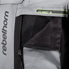 Куртка Rebelhorn Cubby III Grey Black Fluo Yellow размер XS (46)