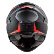 Шлем LS2 FF800 Storm Racer Matt Titanium Fluo Orange