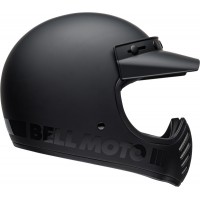 Шлем BELL MOTO-3 BLACKOUT MATT/GLOSS BLACK