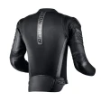 Куртка кожаная с текст вставками REBELHORN VANDAL AIR BLACK