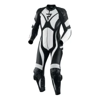 Комбинезон кожаный REBELHORN REBEL LADY WHITE/BLACK