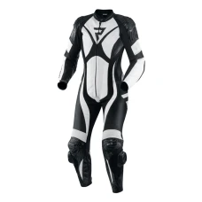 Комбинезон кожаный REBELHORN REBEL LADY WHITE/BLACK