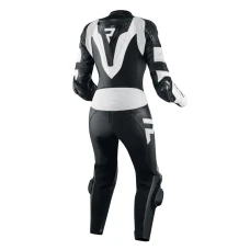 Комбинезон кожаный REBELHORN REBEL LADY WHITE/BLACK