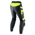 Штаны кожаные REBELHORN REBEL BLACK/FLO YELLOW