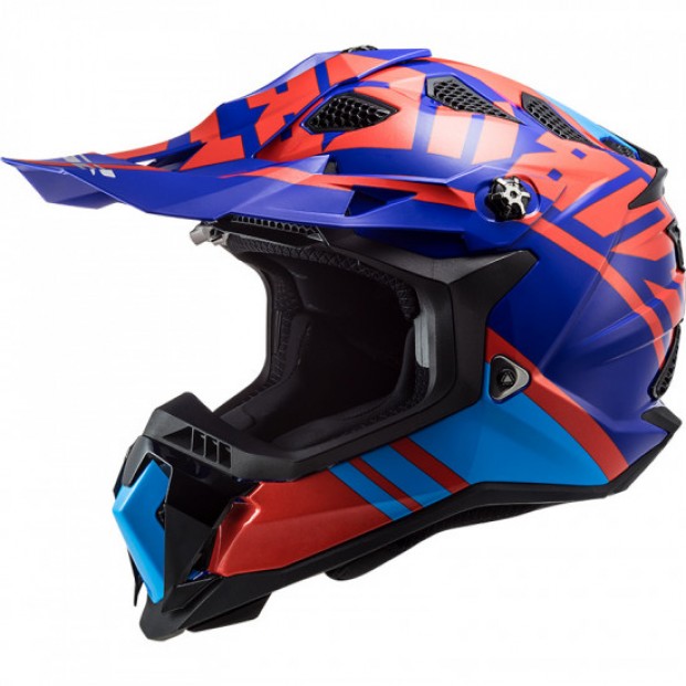 Шлем LS2 MX700 SUBVERTER EVO GAMMAX RED BLUE