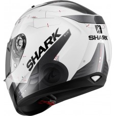 Шлем SHARK RIDILL 1.2 MECCA White Black Red