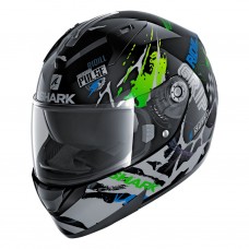 Шлем SHARK RIDILL 1.2 DRIFT-R Black Green Blue